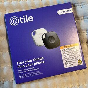 Tile by Life360 Bluetooth Tracker, Keys Finder and Item Locator x 1 Brand NEW